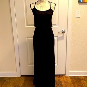 Black Maxi Dress. Size XS
